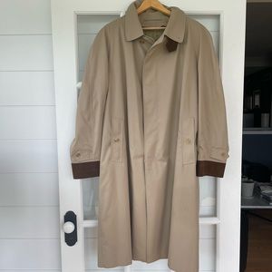 Burberry Tan Trench Coat